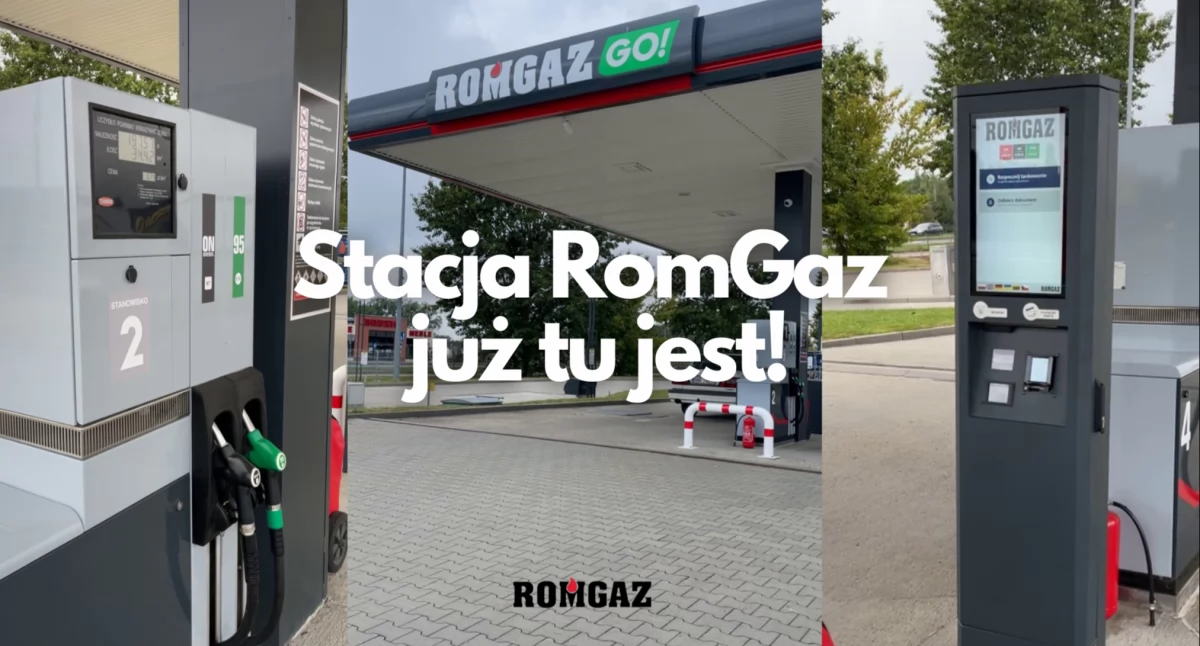 Nowa stacja RomGaz w Szczecinku. Nowoczesna i bardzo konkurencyjna cenowo