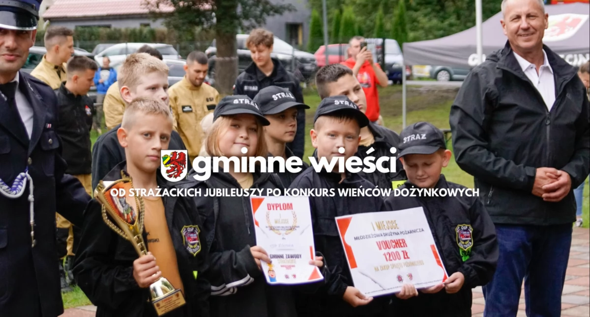 Gminne wieści. Od strażackich jubileuszy po konkurs wieńców dożynkowych