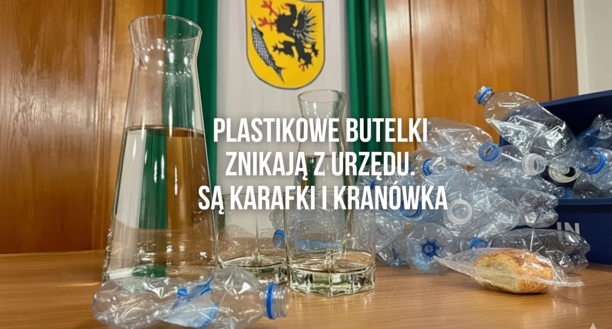 Ratusz wycofuje plastik. Sześć dystrybutorów i karafki pomogą w walce o planetę