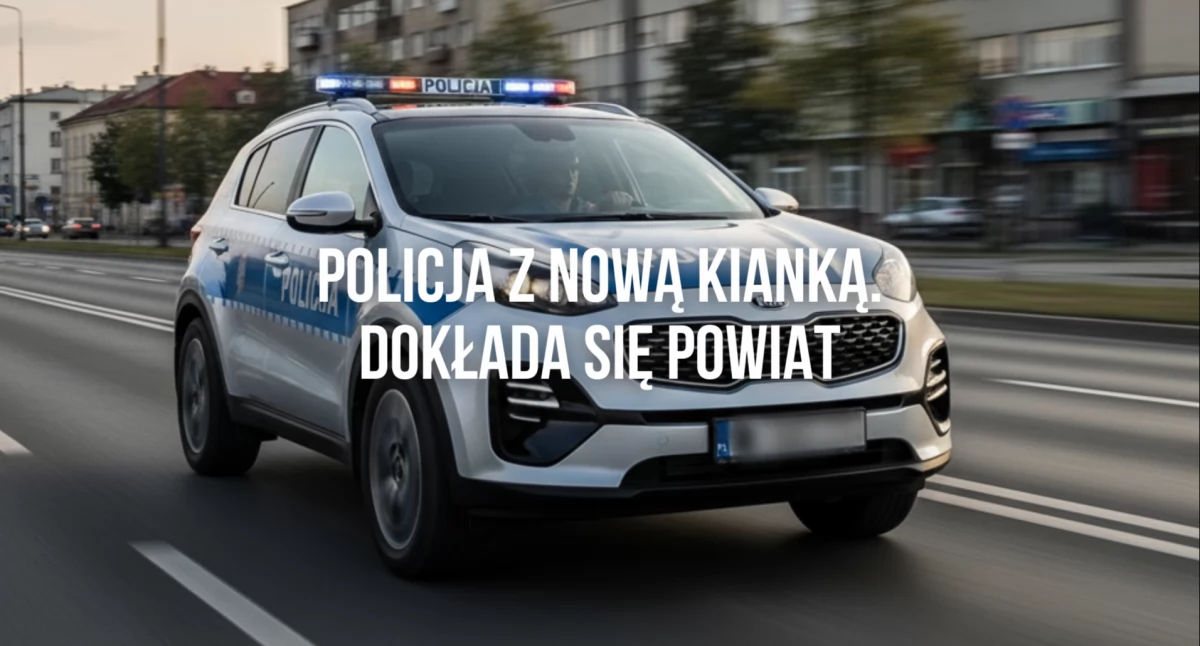Powiat kupi policji piąty radiowóz. W pięć lat milion złotych