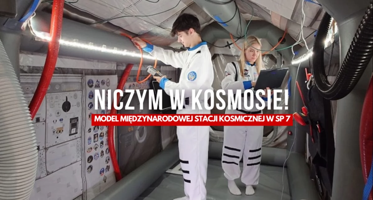 W SP7 wszyscy niby będą w szkole, ale jak na stacji kosmicznej