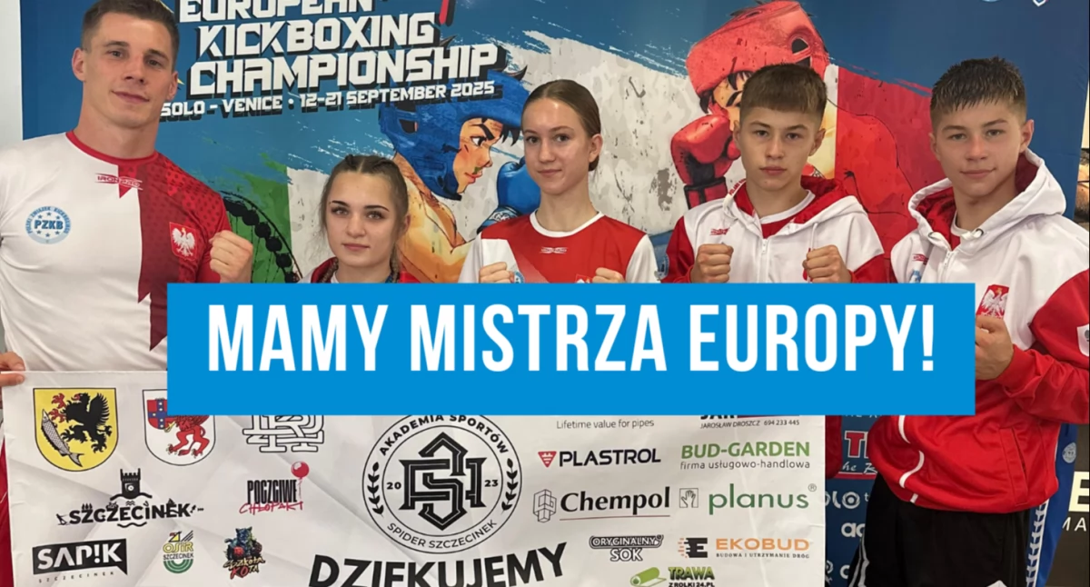 Szymon Sokołowski został mistrzem Europy w kickboxingu!
