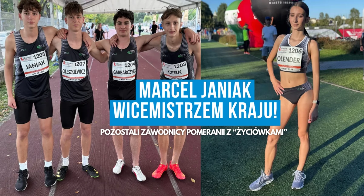 Marcel Janiak ma srebro Mistrzostw Polski U16!
