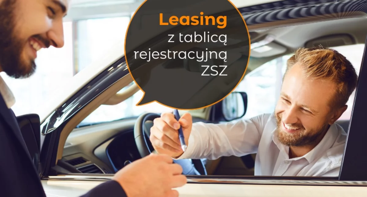 Leasing z auta tablicą rejestracyjną ZSZ? To możliwe!