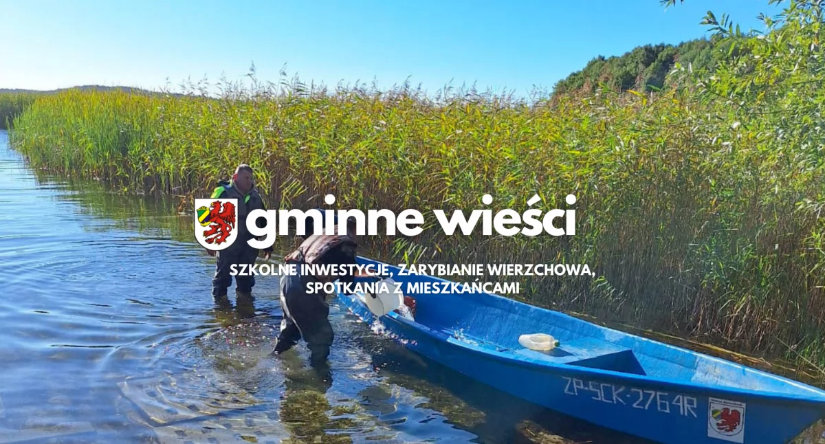 Zarybianie, remonty i 29 zebrań wiejskich. Co w gminie Szczecinek?
