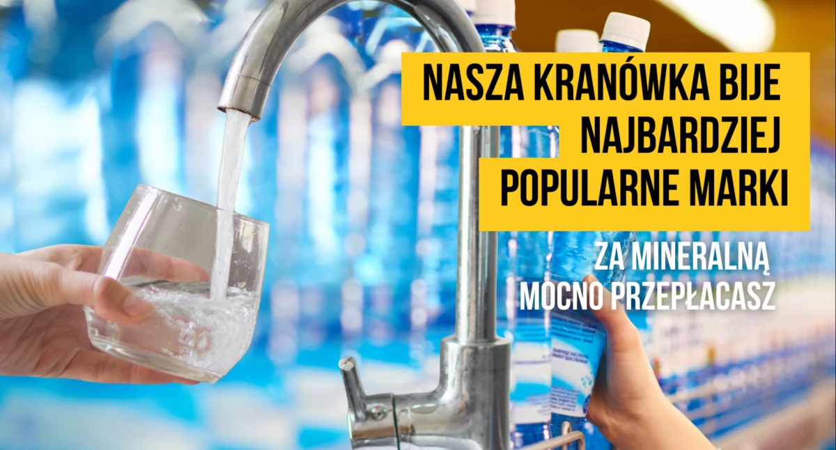 Szczecinecka kranówka bije na głowę popularne marki w butelkach