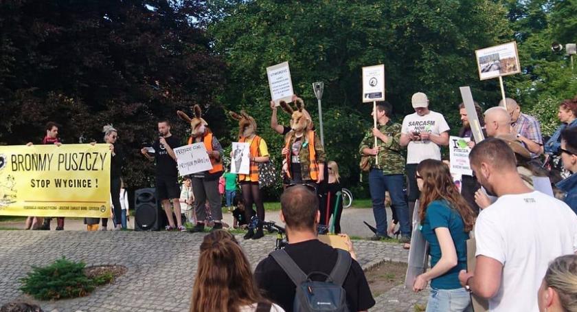 Lasu i puszczy bronili w Szczecinie