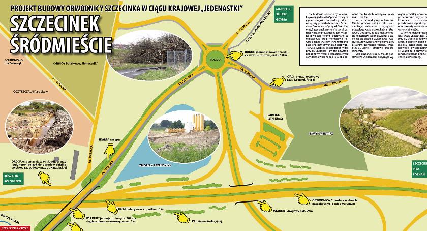 Obwodnica Szczecinka: Węzeł Szczecinek Śródmieście