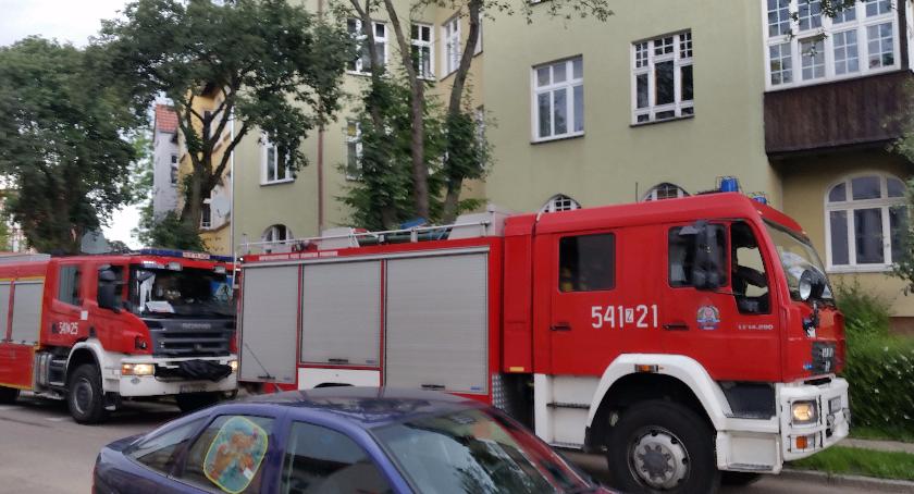 Alarm na ul. Limanowskiego