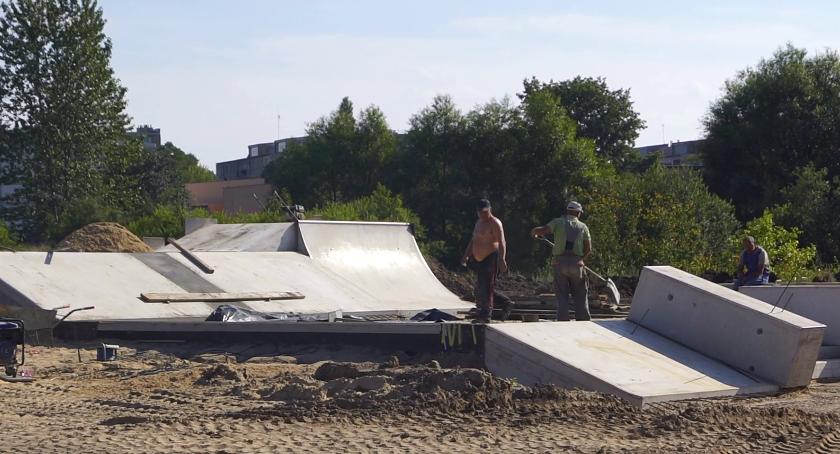 Skatepark częściowo już w sierpniu