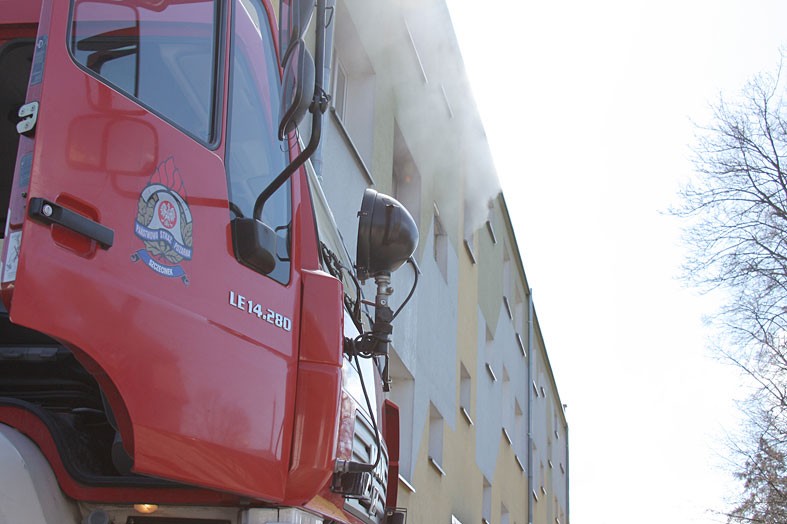 Pożar mieszkania przy ulicy Gdańskiej (aktualizacja)