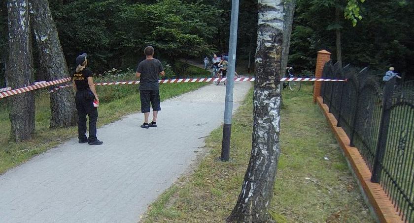 Latające meble na placu Wolności, picie piwa na cmentarzu, pijany kierowca ciężarówki