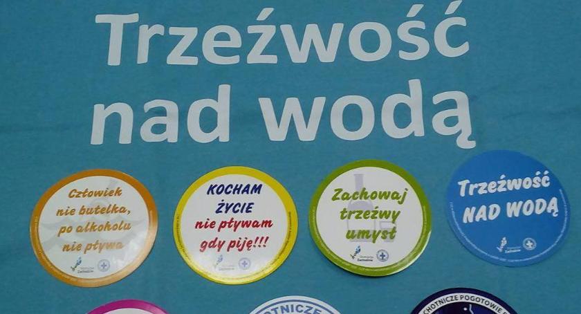 Będą przypominali o trzeźwości nad wodą