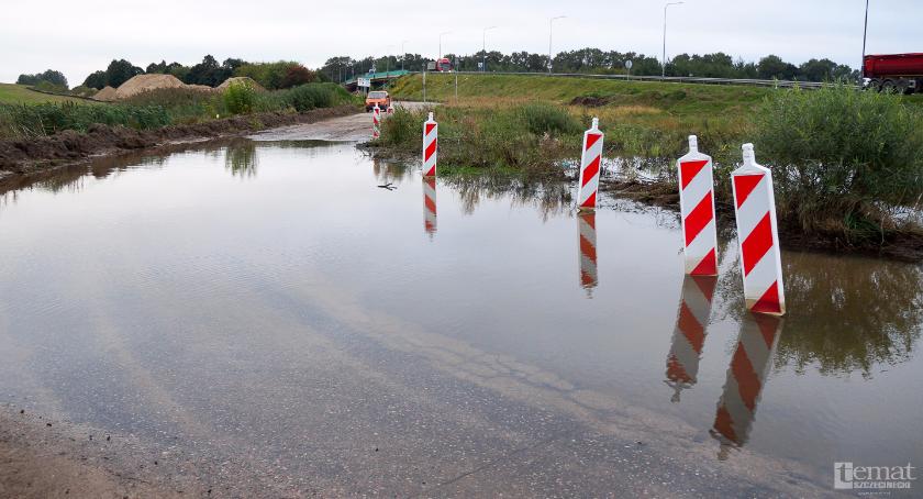 Szczecinek - Bugno. Koniec wiaduktu, początek objazdu, początek kłopotów
