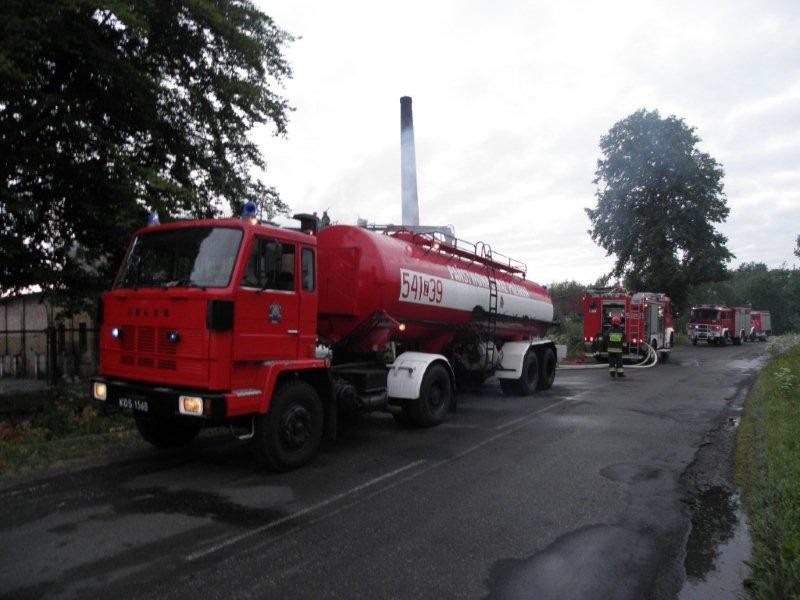 Strażacki tydzień: Gorzelnia w ogniu, fałszywy alarm i kolacja na gazie
