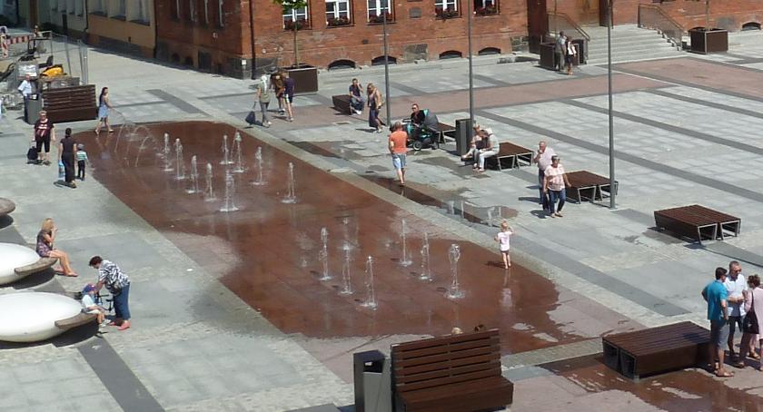 Fontanna w centrum Szczecinka ruszy dopiero na wiosnę. Jeśli zostanie odebrana