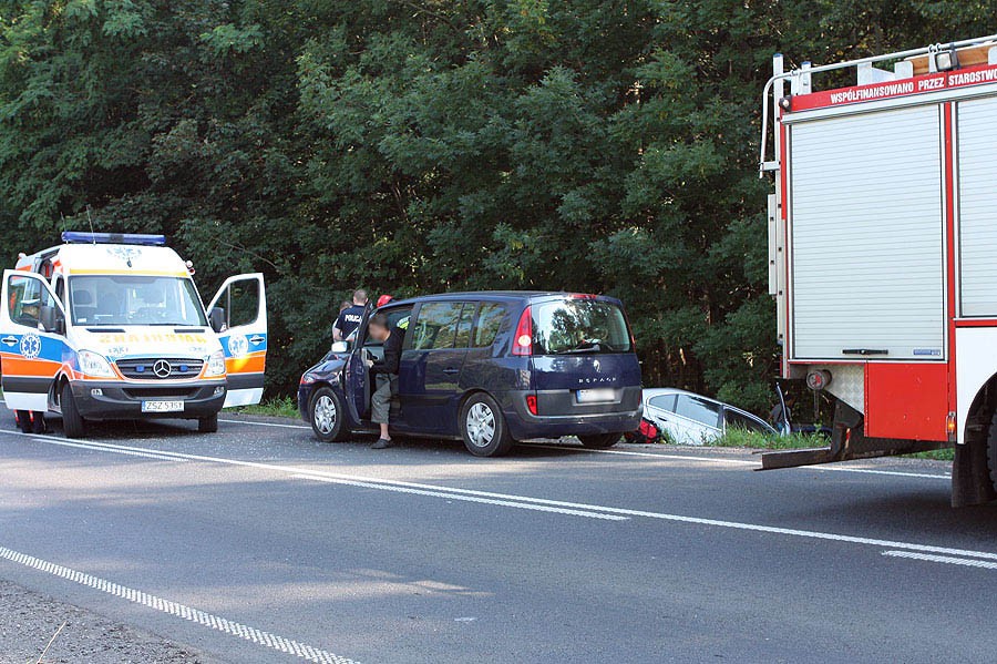 Zderzenie na ul. Pilskiej. 4 osoby w szpitalu