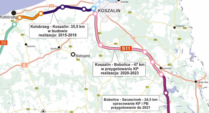 Ekspresówką ze Szczecinka do Bobolic. Czas na dokumentację