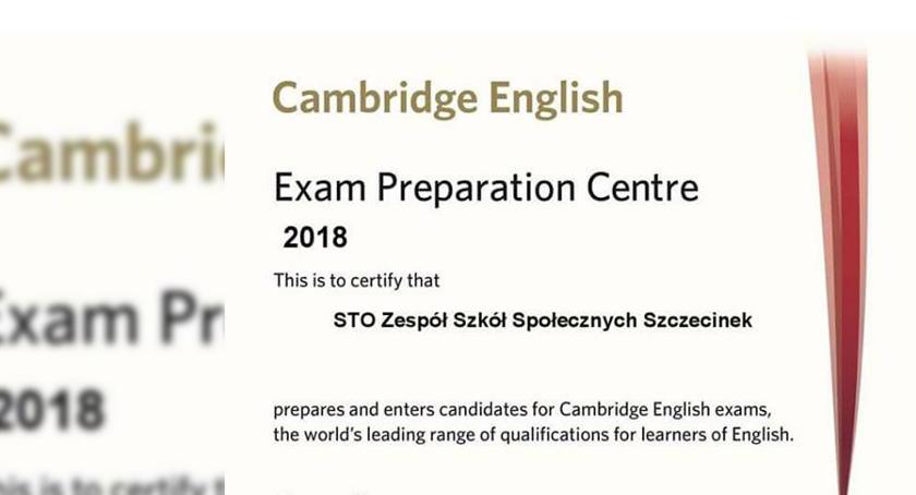 Społeczna z certyfikatem Cambridge