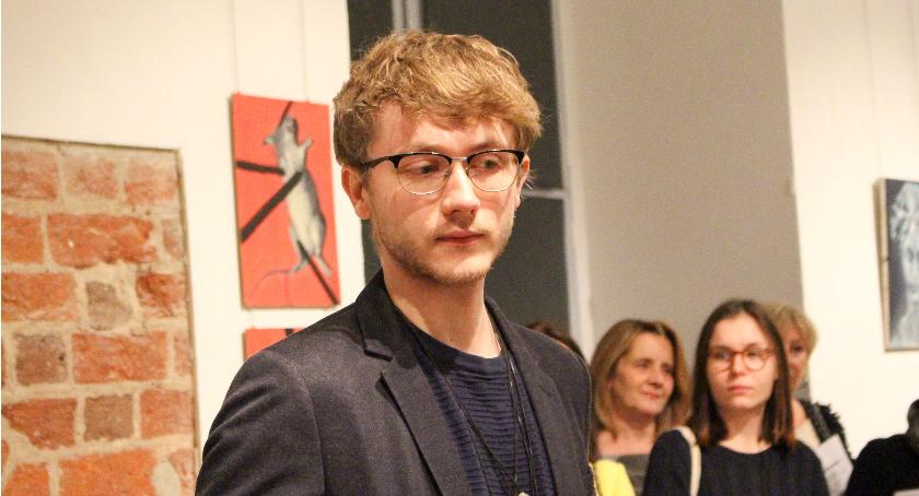 Paweł Tymcio. Malarz - polityk i jego wernisaż