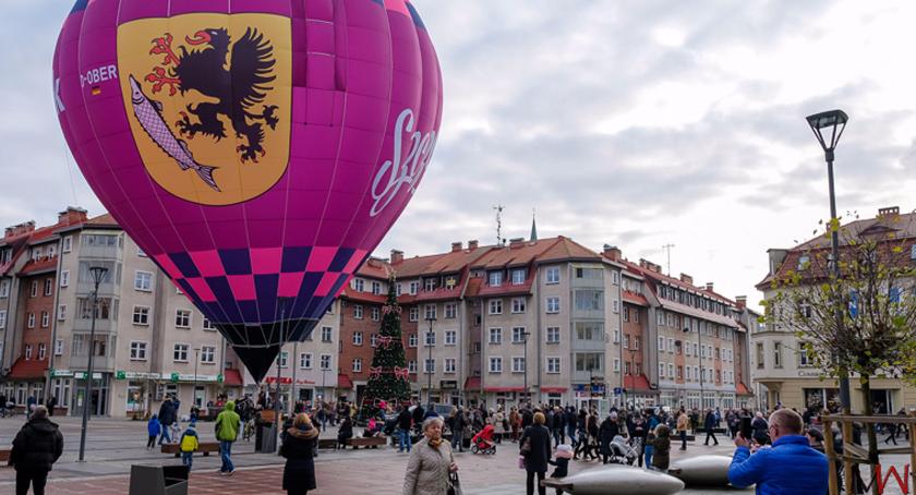 Szczecinecki balon miejsko - prywatno - polsko - niemiecki