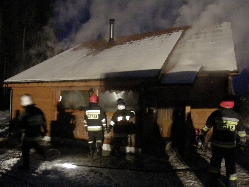„Sokolnik” w ogniu. Straty są jednak niewielkie  (video)
