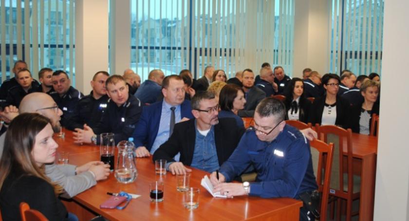 Roczna odprawa w szczecineckiej komendzie policji
