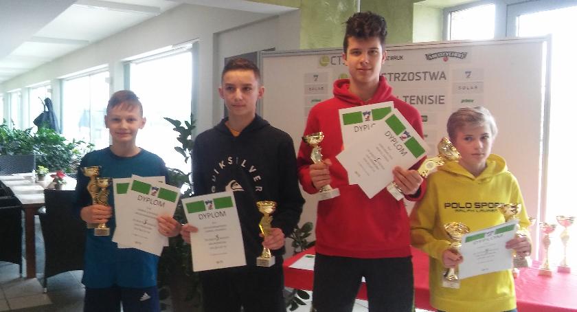 Świetny start Gabriela Łosiewicza w ogólnopolskim turnieju tenisowym