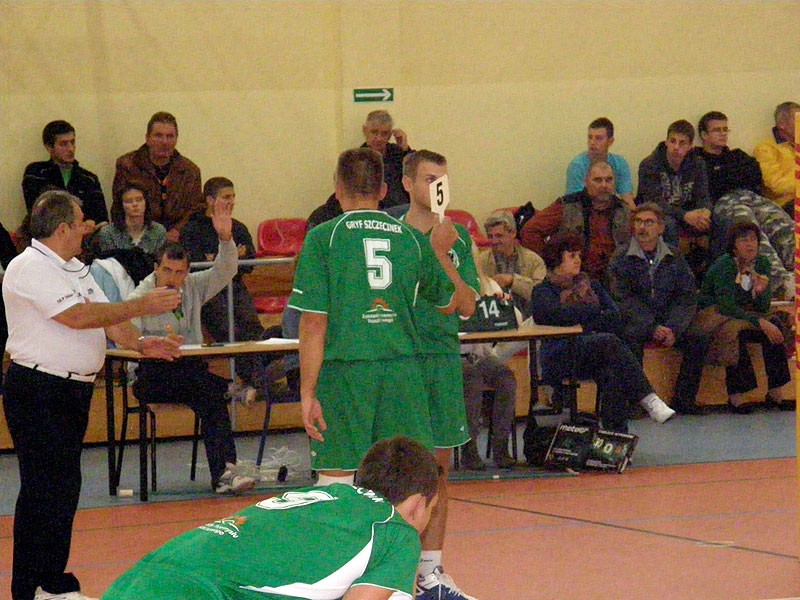 Falstart siatkarzy Gryfa