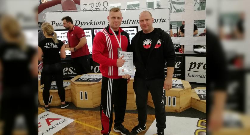 Szymon Podolańczyk drugi na International Bench Press League