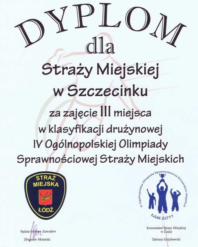 Strażników mamy na medal – strażniczki też! IV Ogólnopolska Olimpiada Sprawnościowa Strażników Miejs