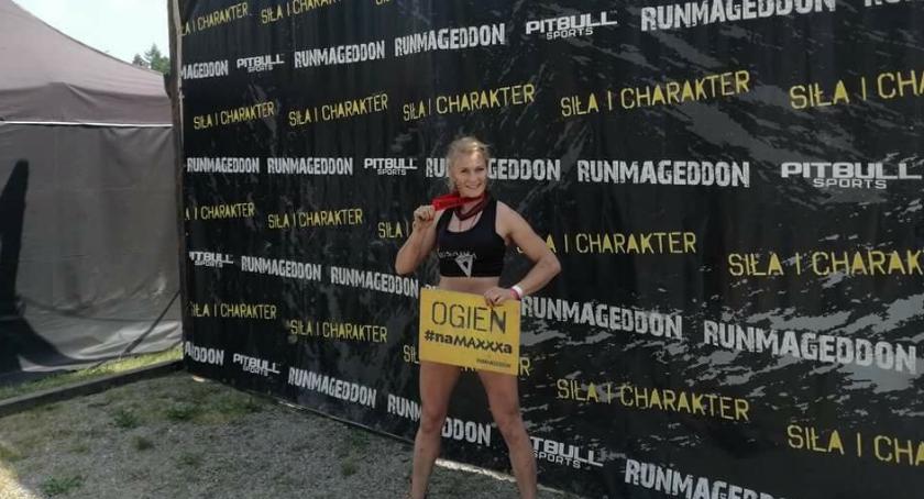 Izabela Frontczak trzecia na zawodach Runmageddon w Myślenicach