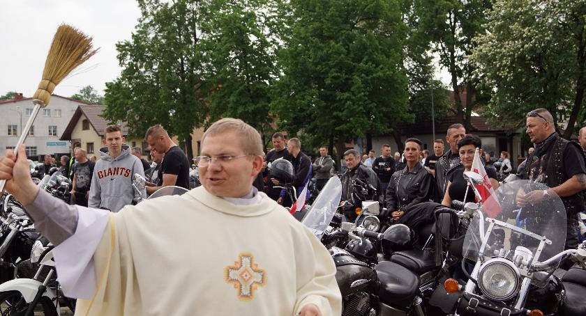 Sezon motocyklowy w Szczecinku 2018 otwarty! Była msza i piknik na Świątkach