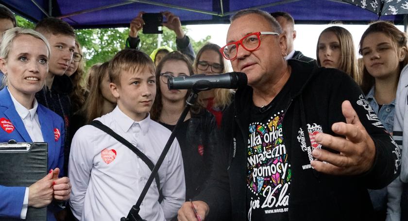 Jerzy Owsiak w Szczecinku. 