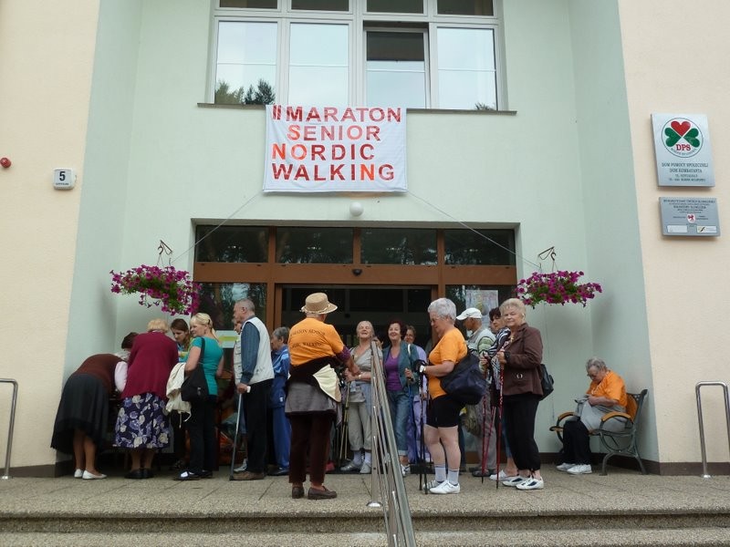  Borne Sulinowo II Maraton Seniorów Nordic Walking