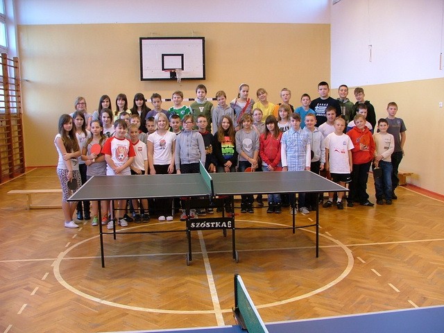Tenis stołowy: Grali o mistrzostwo szkoły