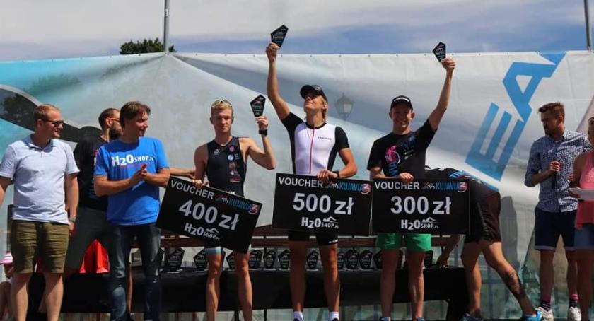 Igor Siódmiak drugi w zawodach triathlonowych!