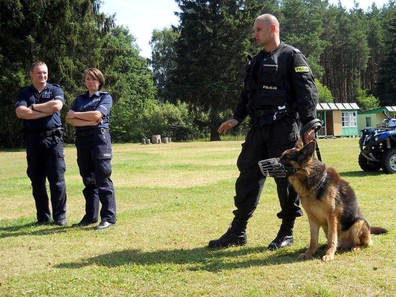 Czuję się bezpiecznie, bo wiem! Policjanci z wizytą u dzieci