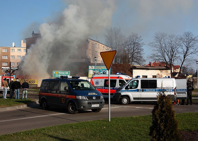 Budynek w ogniu – na szczęście, nikt nie ucierpiał