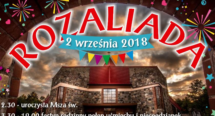 Rozaliada już w niedzielę. Zaproszenie