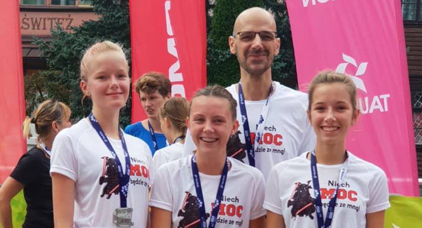 Dziewczyny z MKP Szczecinek wystartowały na Festiwalu Biegowym