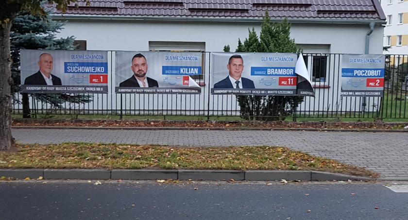 Zniszczone plakaty wyborcze Porozumienia Samorządowego. Kto porwał banery?