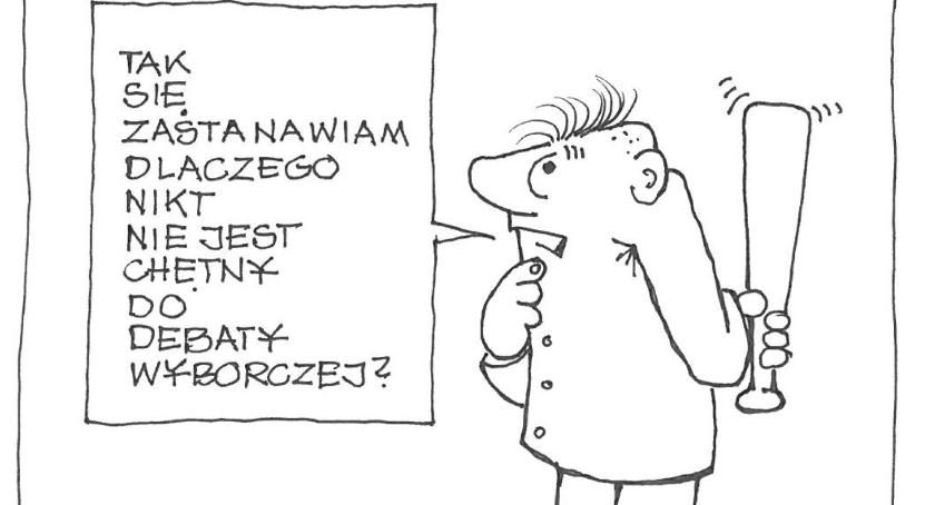Koń jaki jest, każdy widzi. Wyborcze rysunki Macieja Gacy