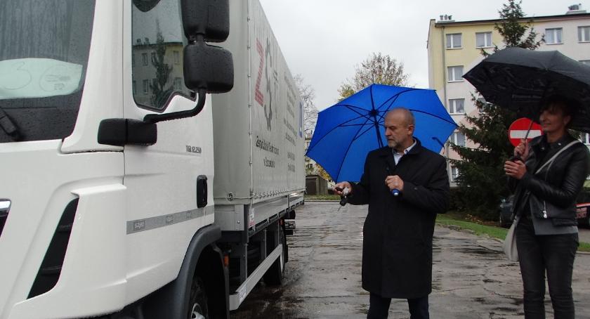Samochód ciężarowy za 308 tysięcy. Nowy nabytek Zespołu Szkół Technicznych