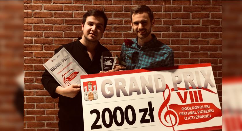 Kamil Kowalski zdobył Grand Prix na Festiwalu we Włocławku