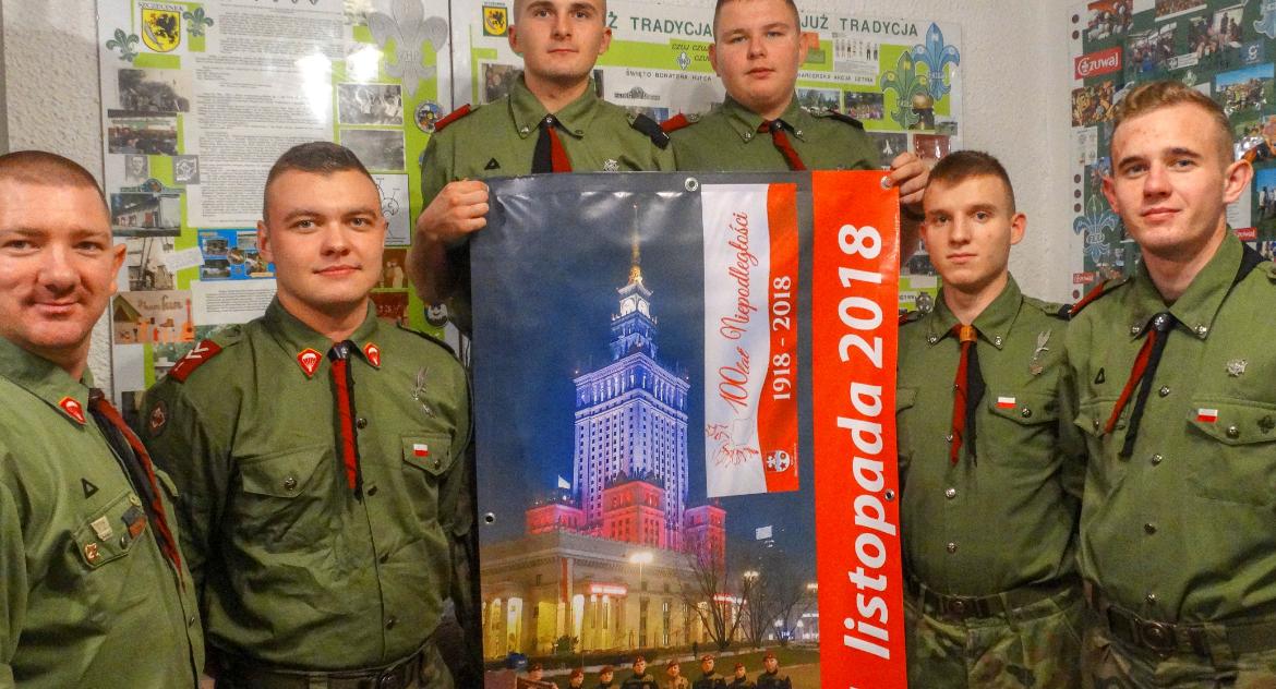  Druhowie Delty w Warszawie. 100 lat Niepodległej z mocnym, szczecineckim akcentem