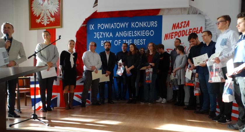 Po angielsku mówią biegle. Finał powiatowego konkursu z języka angielskiego