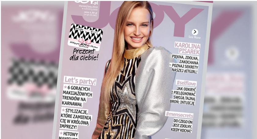 Kolejna okładka Karoliny Pisarek w magazynie 