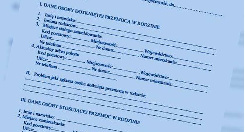 Niebieskie Karty w Szczecinku. Ofiarami przemocy coraz częściej dzieci