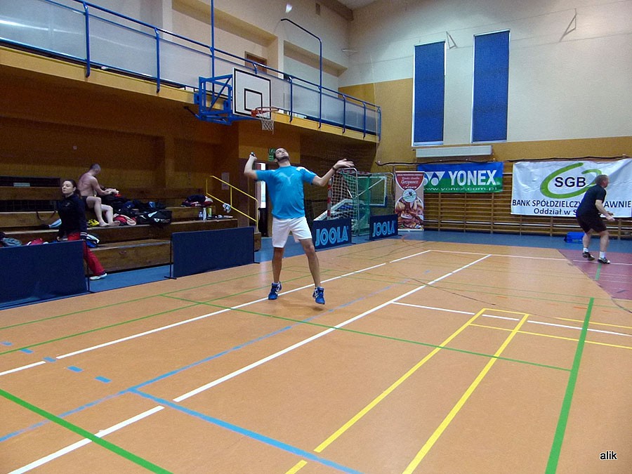 Występy badmintonistów w Sianowie